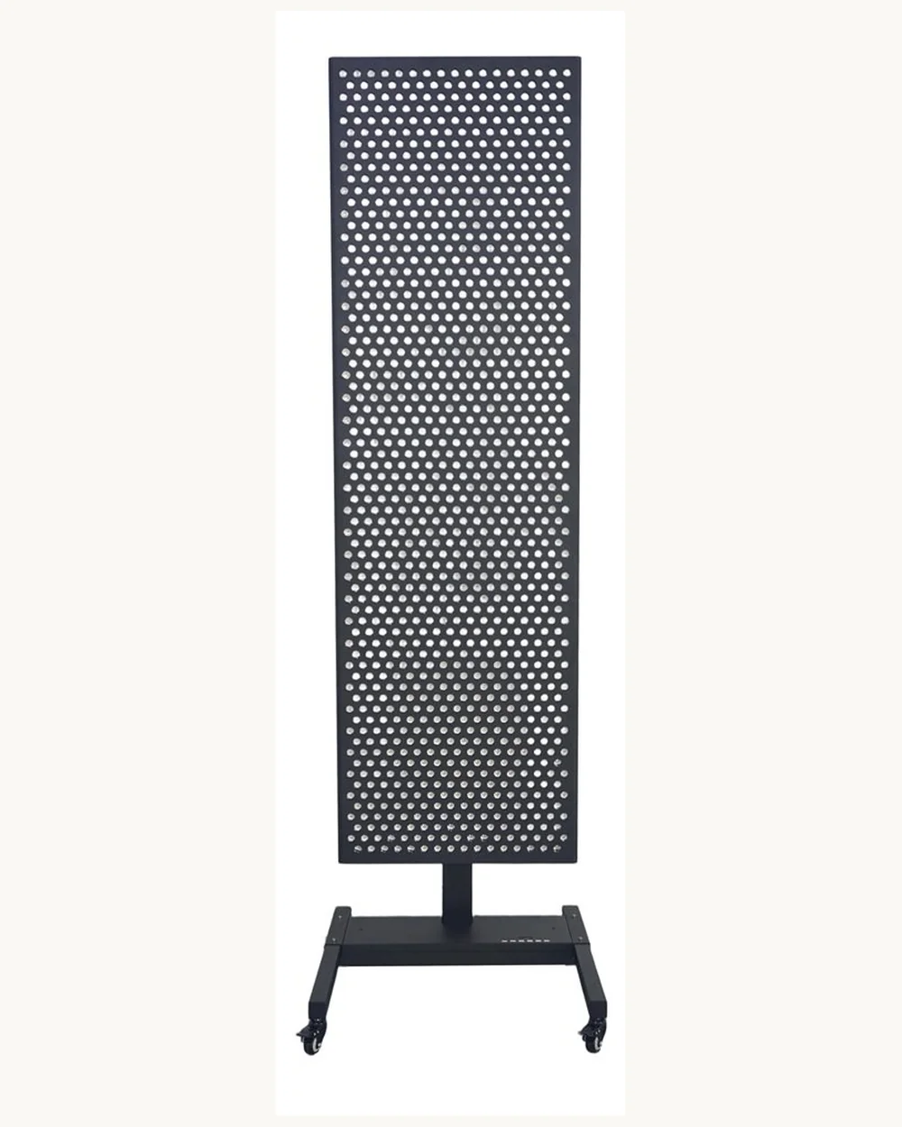 The R-1000 panel on its stand, three-quarter view.